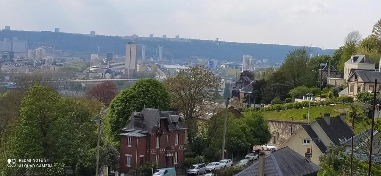 Charmante Villa Familiale A Rouen Bonsecours Luaran gambar